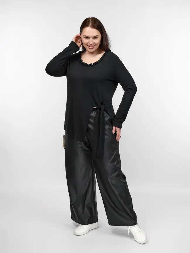 Блузка трикотажная 0217 Размеры 50-58 фото 19