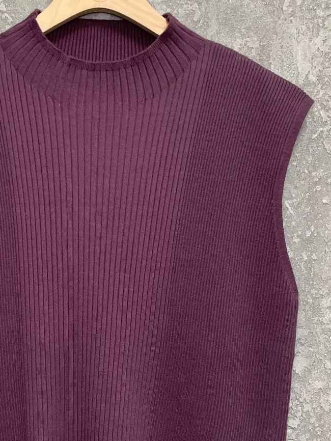 Джемпер без рукавов ЭттоПлюс 876 Размер 54-58 фото 10