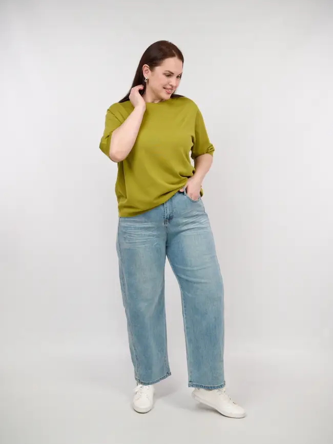 Джинсы 9893 Размер 48-56 фото 4