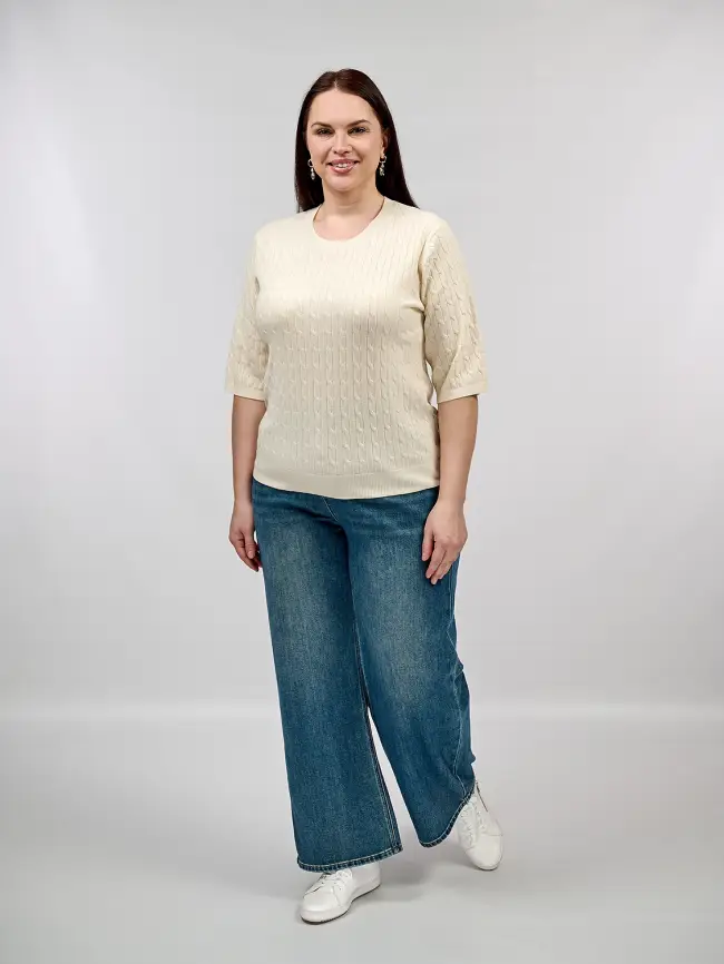 Джемпер 68525 ЭттоПлюс Размер 48-56 фото 27