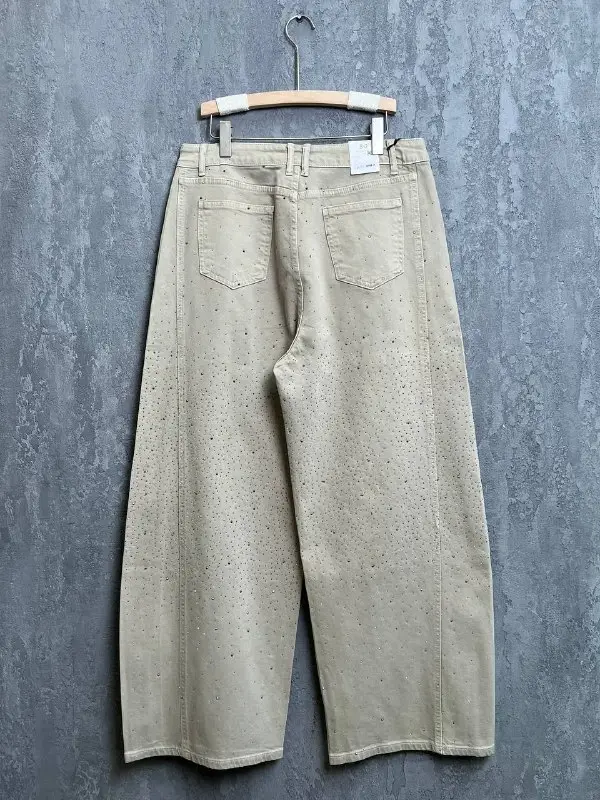 Джинсы в стразах 6788 Размеры 52-58 фото 48