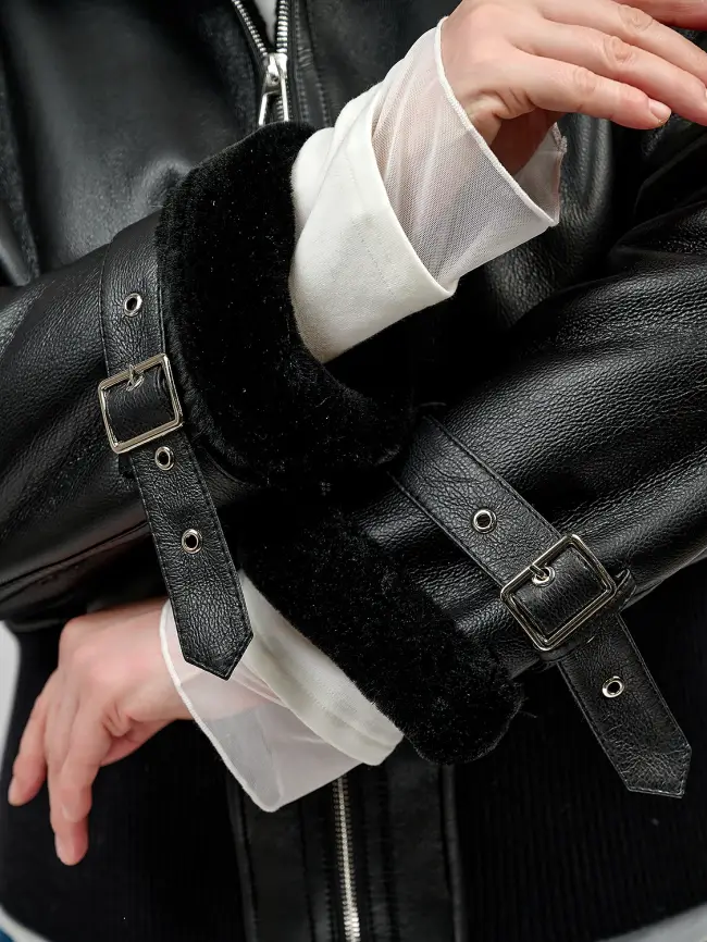 Дубленка 18702 Размер 48-54 фото 10