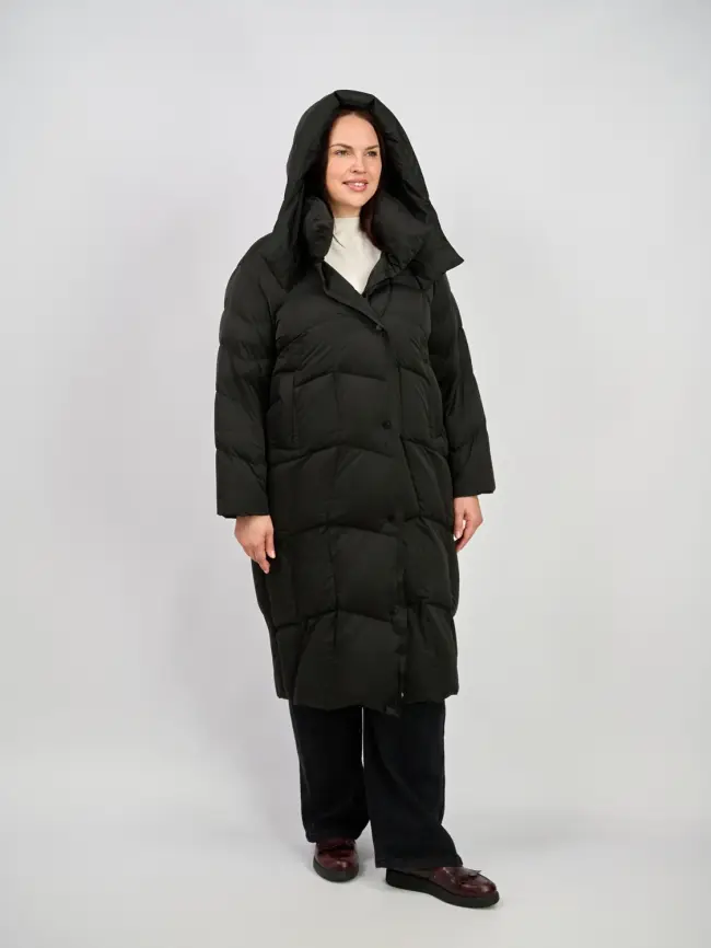 Пальто 5041 Размер 48-54 фото 6