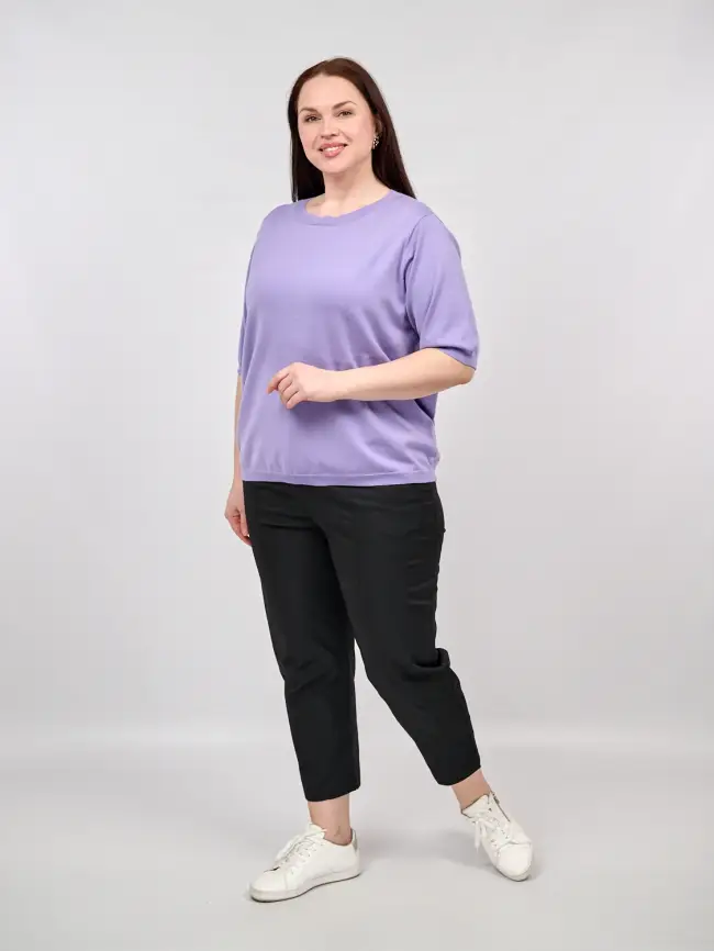 Джемпер 77643 ЭттоПлюс Размер 50-58 фото 123