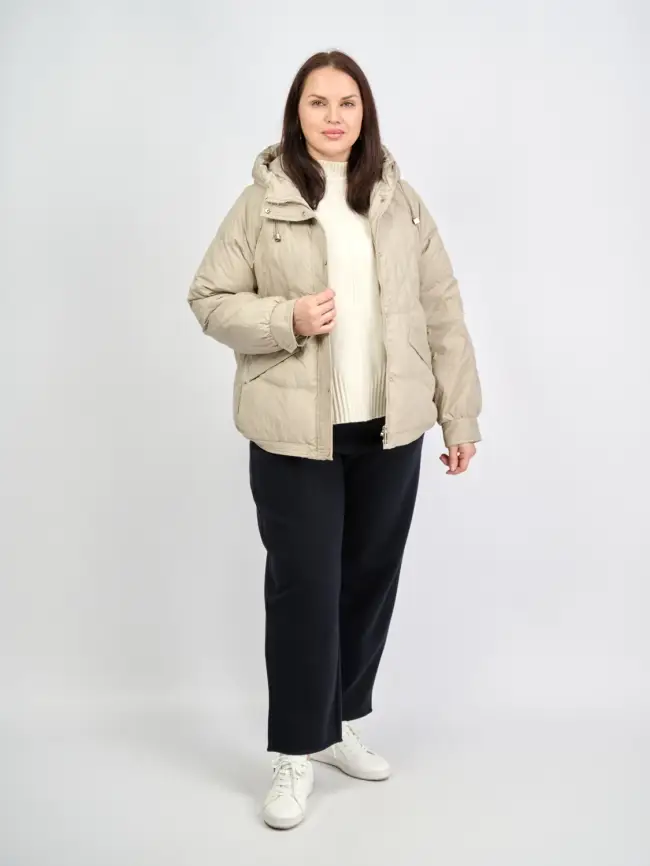 Пуховая куртка ЭттоПлюс 2553 Размер 48-54 фото 33