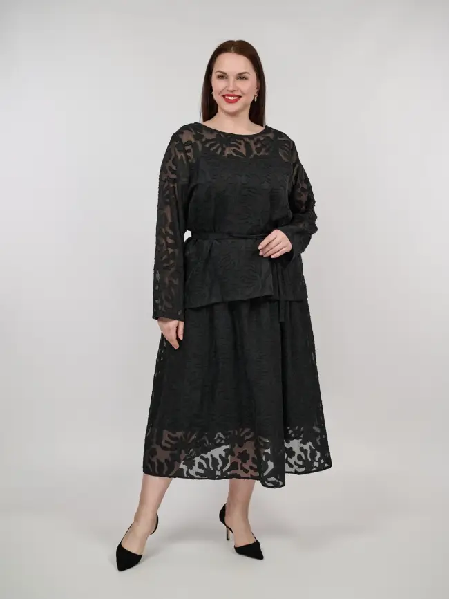 Блуза 8311 Размеры 48-58 фото 14