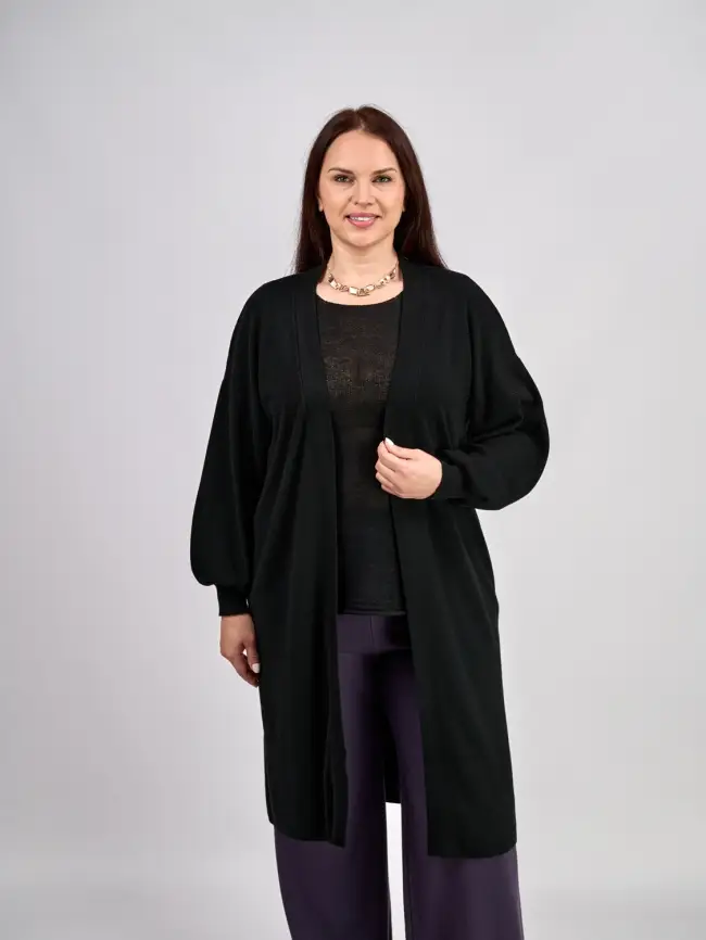 Кардиган ЭттоПлюс 1061 Размер 48-58 фото 9