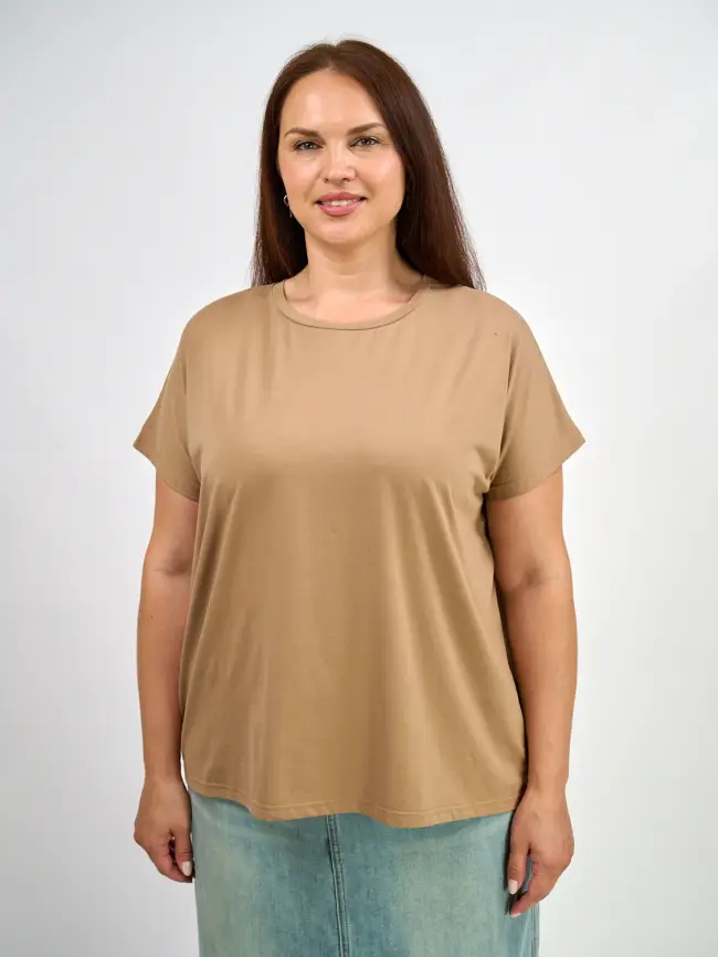 Футболка база ЭттоПлюс Хлопок 0019-1 Размер 50-58 фото 107