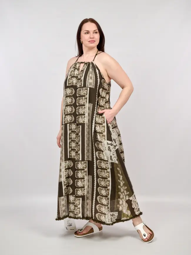 Сарафан 6898 размер 52- 58 фото 3