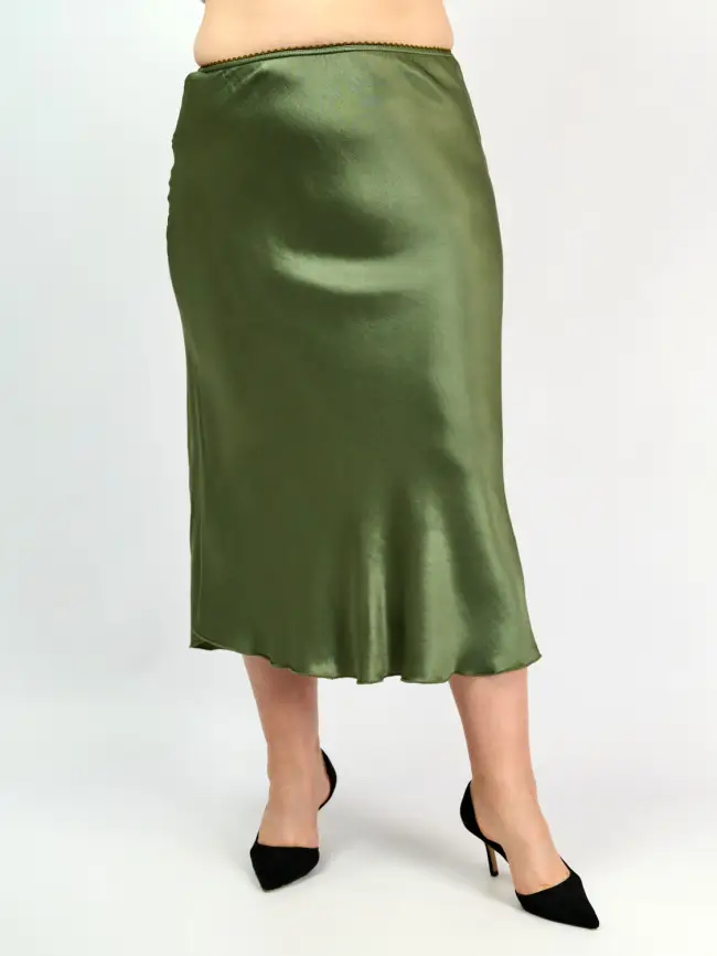 Юбка атлас 9298-1 Размер 48-56 фото 70