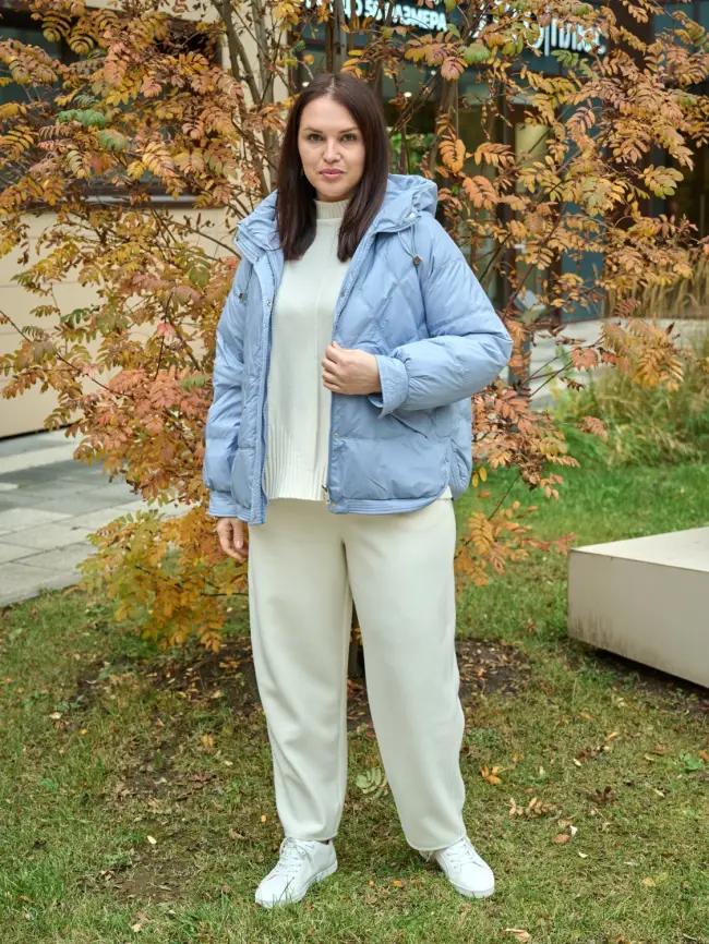 Пуховая куртка ЭттоПлюс 2553 Размер 48-54 фото 112