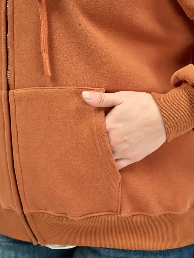 Худи зип утепленное оверсайз 506 Размер 50-58 фото 223