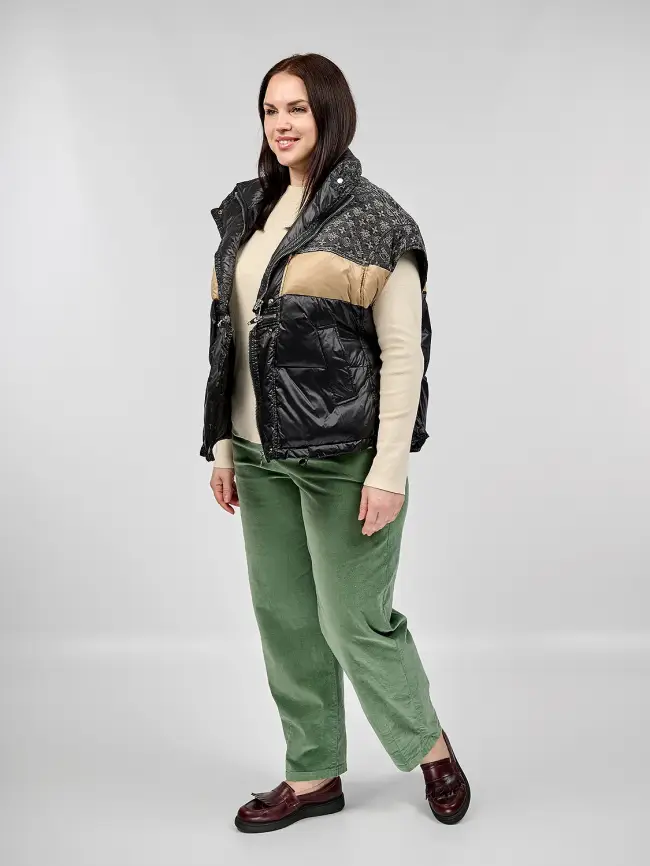 Брюки вельвет ЭттоПлюс 25271 Размеры 54-60 фото 43