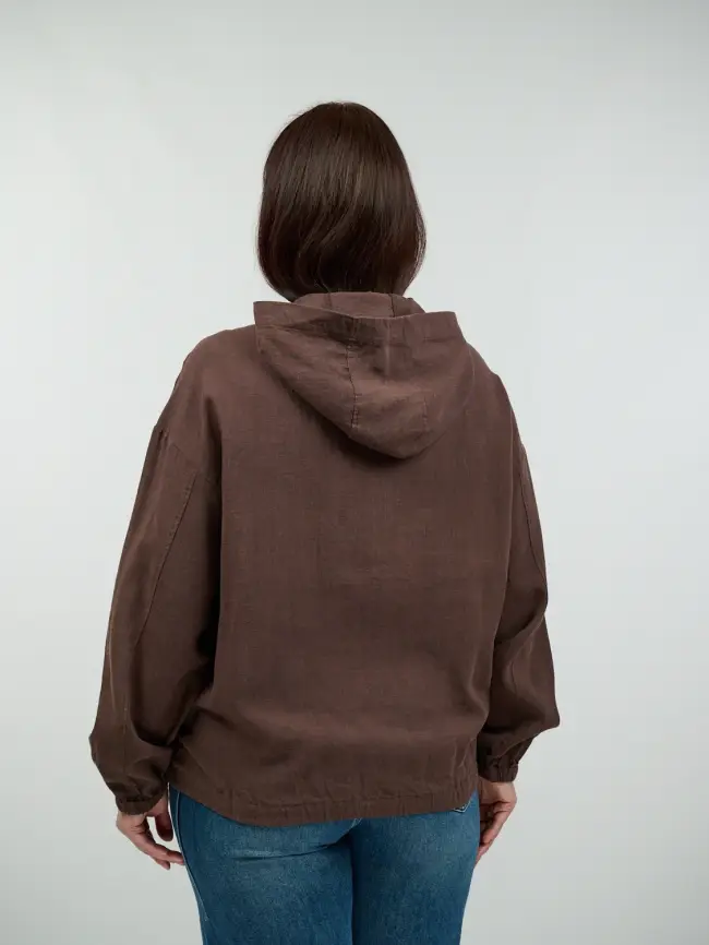 Бомбер лен 25016 фото 35