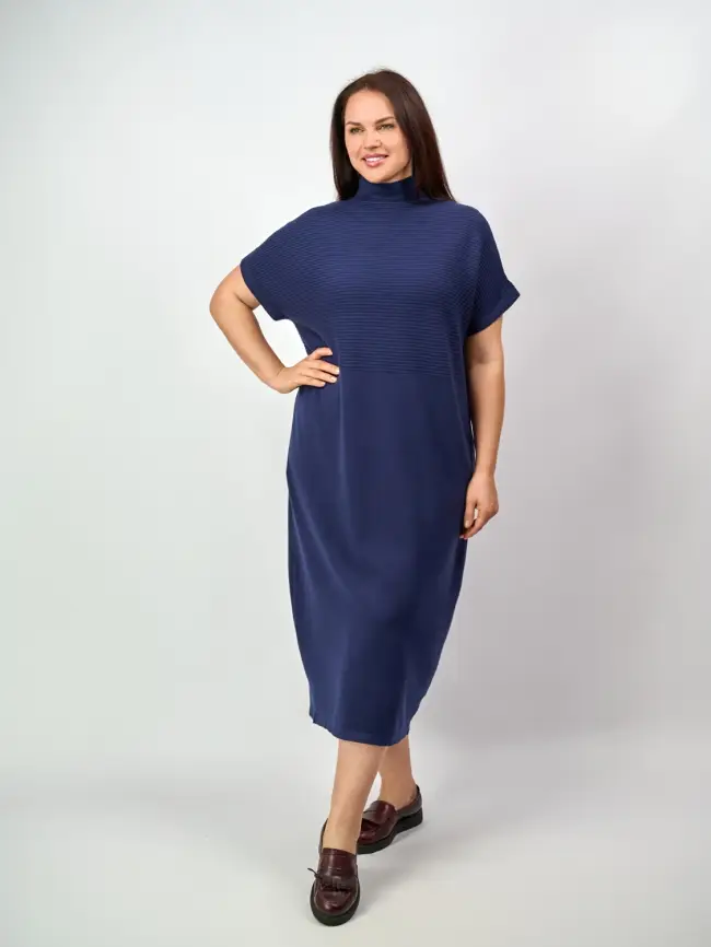 Платье ЭттоПлюс 571 Размер 50-58 фото 46