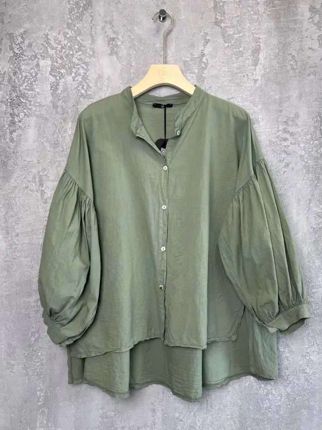 Рубашка фонарик Италия 3160 полоска Размер 52-58 фото 27