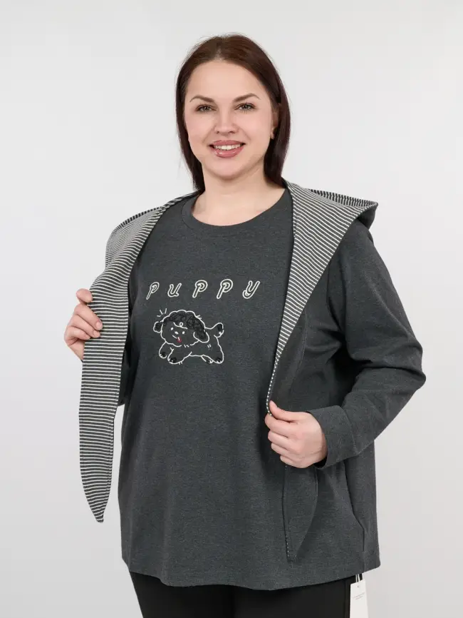 Лонгслив 3929 Размер 54-60 фото 15