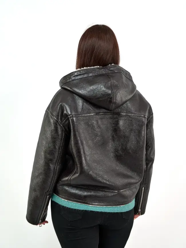 Дубленка авиатор 18926 Размер 50-54 фото 5