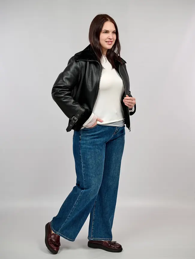 Дубленка 18702 Размер 48-54 фото 12