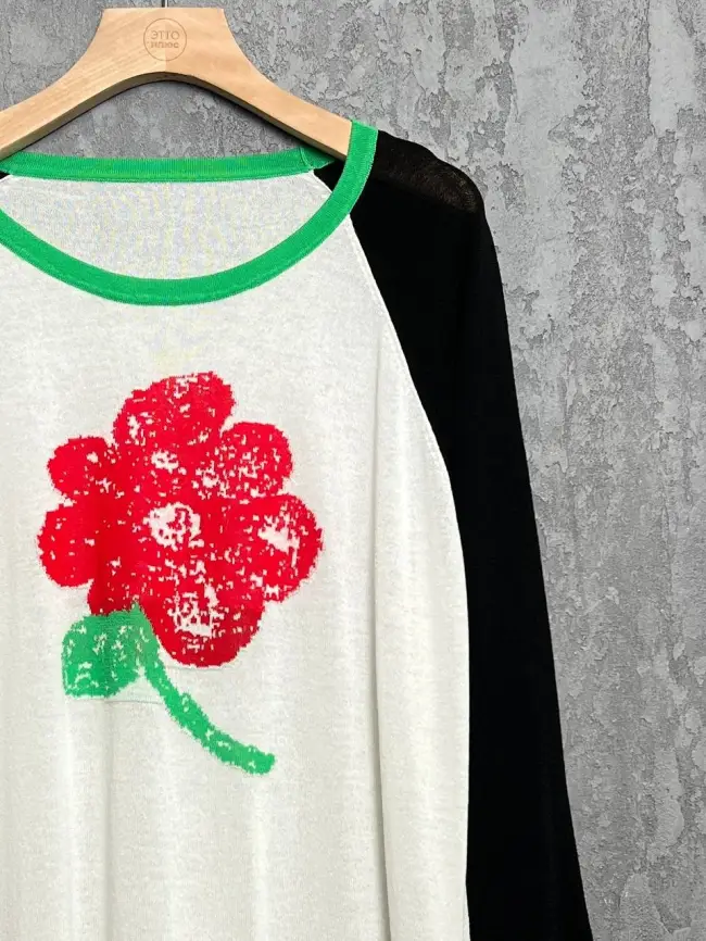 Джемпер с цветком 22917 размер 50- 58 фото 26