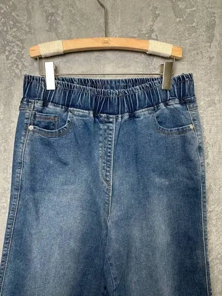 Джинсы "Вайд" 33414 ЭТТО ПЛЮС фото 3