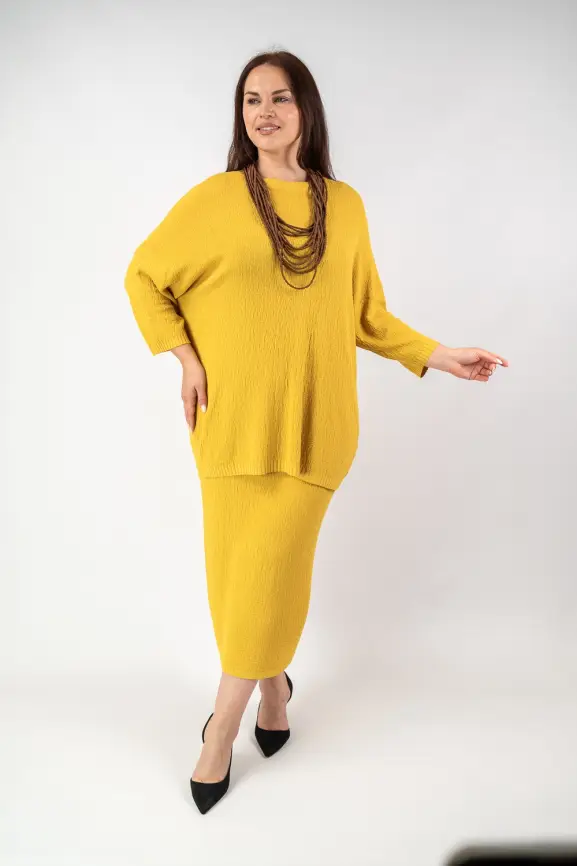 Юбка облегченная ЭттоПлюс 1026-1 Размер 48-56 фото 79