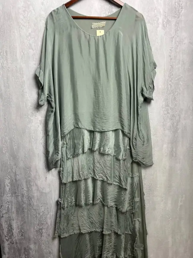 Платье шелк рваное 2388-06 фото 3