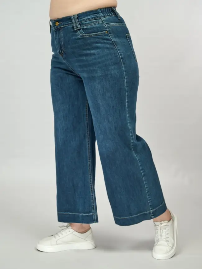 Джинсы палаццо 2506 Размеры 46-54 фото 6