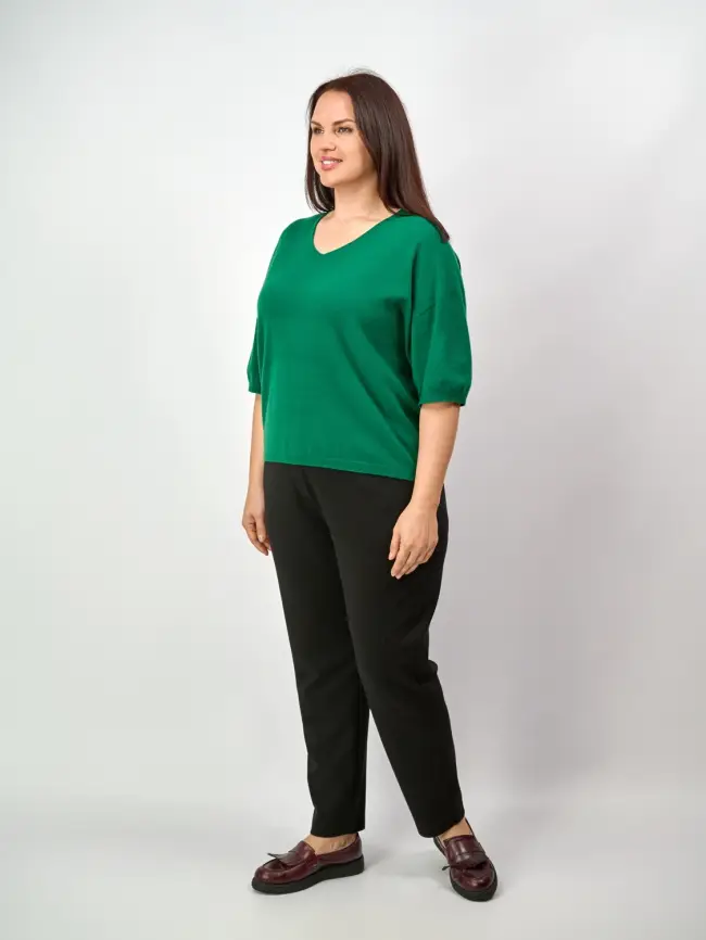 Джемпер 20241 ЭттоПлюс Размер 50-58 фото 158