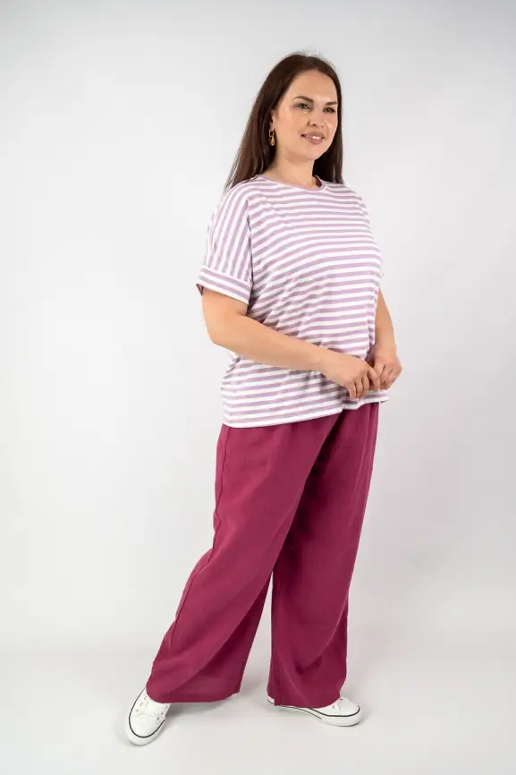 Футболка в полоску ЭттоПлюс 010-1 Размер 50-58 фото 39