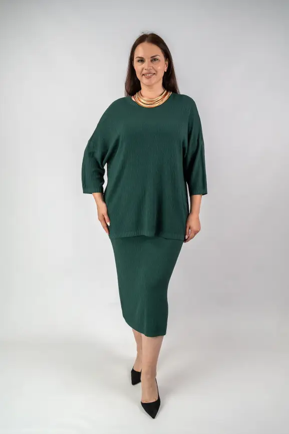 Юбка облегченная ЭттоПлюс 1026-1 Размер 48-56 фото 34