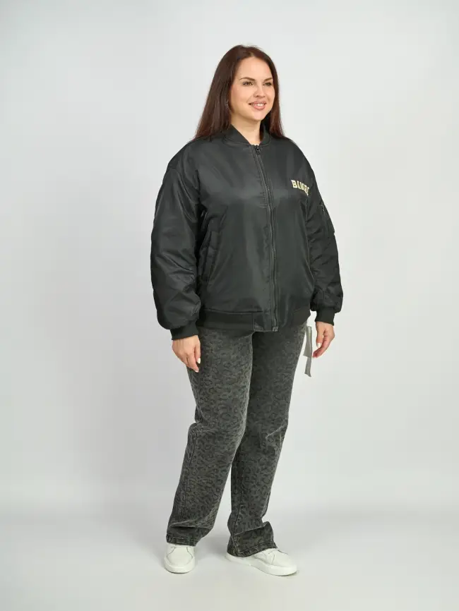 Бомбер утепленный 2958 Размер 50-58 фото 28