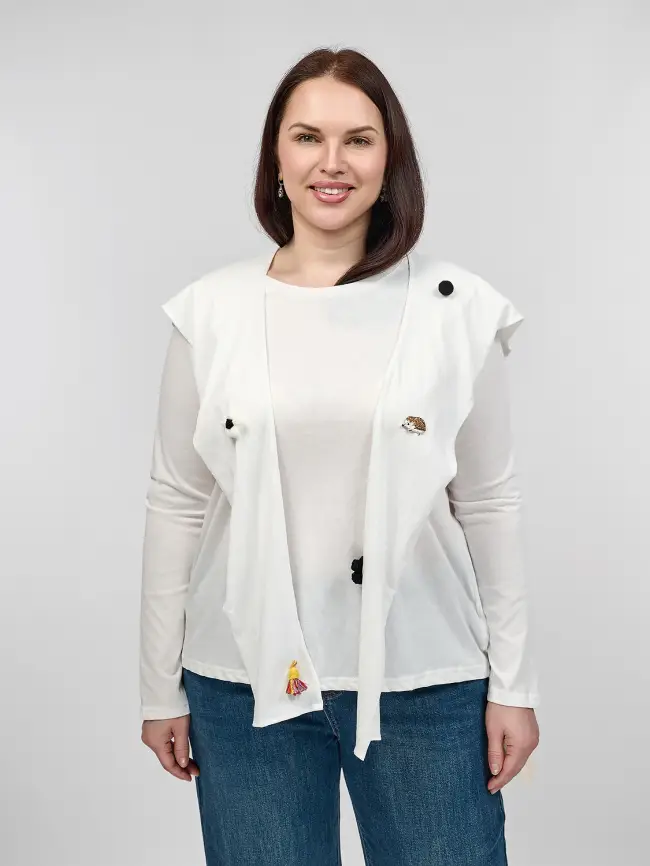 Лонгслив 0196 Размеры 46-56 фото 1