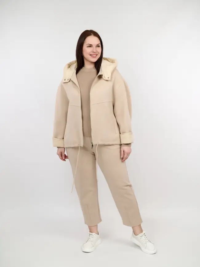 Куртка шерсть ЭттоПлюс 25530 Размер 48-58 фото 38