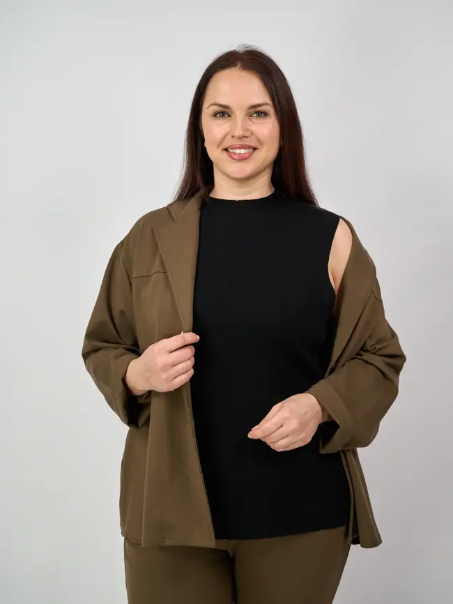 Джемпер 23266 Размер 48-60 фото 13