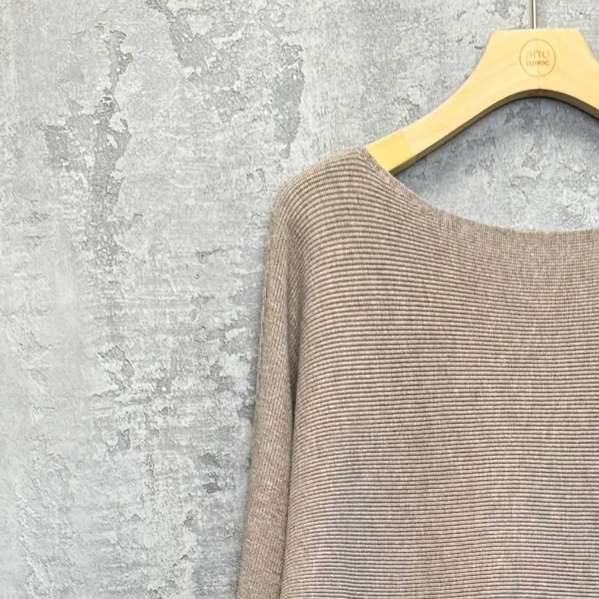 Джемпер в рубчик ЭТТО ПЛЮС 717 Размер 48-58 фото 29