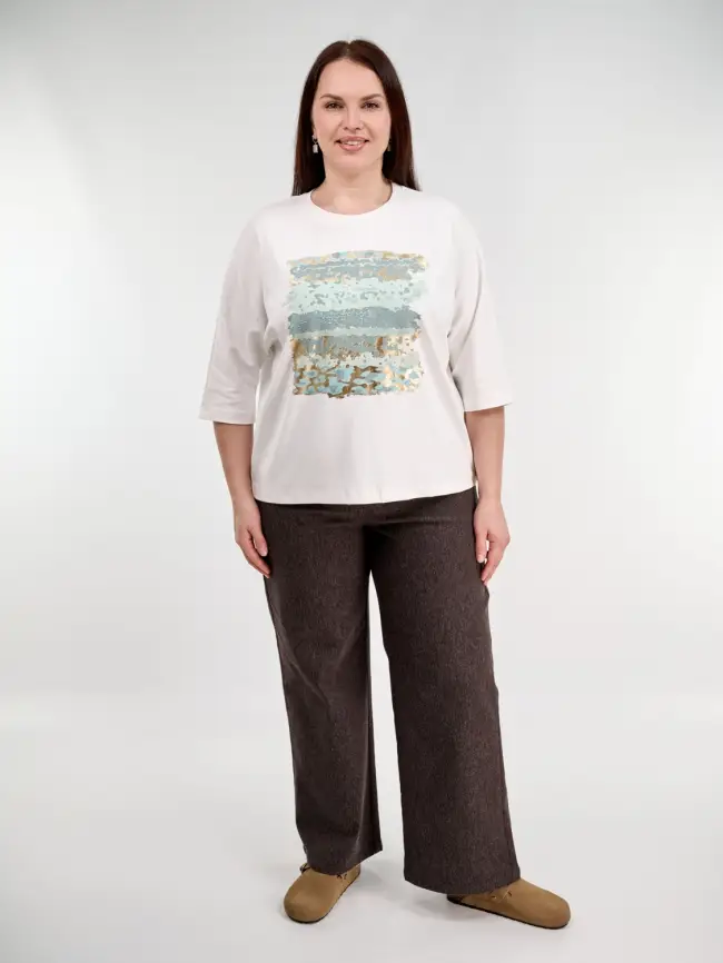 Лонгслив 25002 Размер 50-58 фото 59