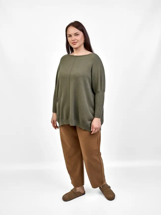 Джемпер 1444 Италия Размер 50-58 фото 133