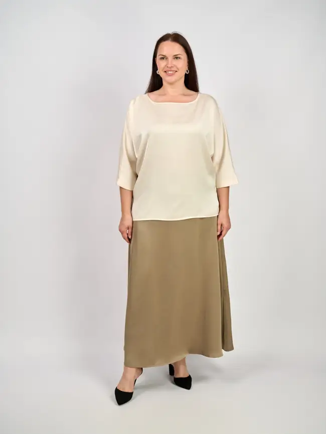 Блуза ЭттоПлюс 1005 Размер 50-58 фото 65