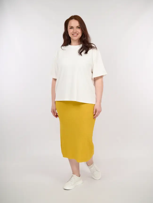 Юбка облегченная ЭттоПлюс 1026-1 Размер 48-56 фото 75