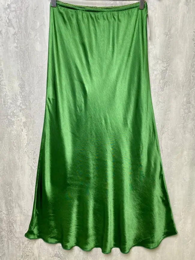 Юбка атлас 9298-1 Размер 48-56 фото 7