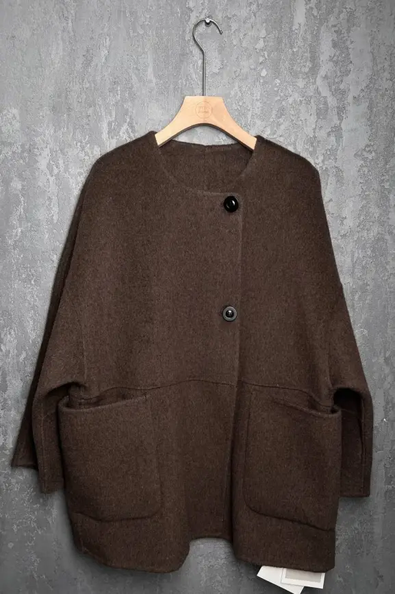 Пальто с сумкой 105 Размер 46-50 фото 12