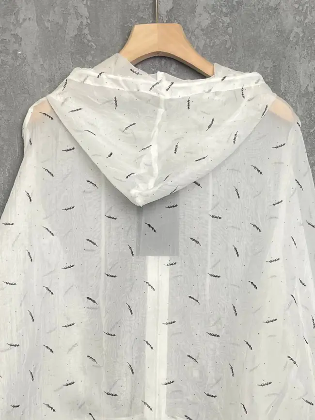 Ветровка-пыльник с принтом 6717 фото 44