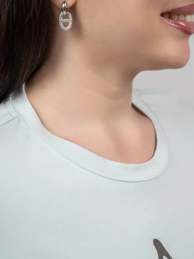 Футболка с принтом 95141 Размер 50-54 фото 15