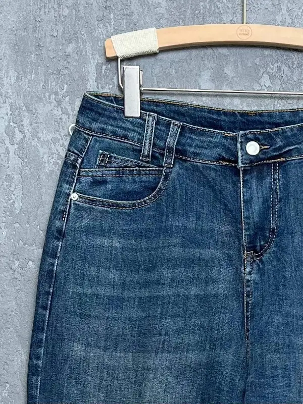 Джинсы палаццо 7/8, арт. 2509 Размеры 50-56 фото 3