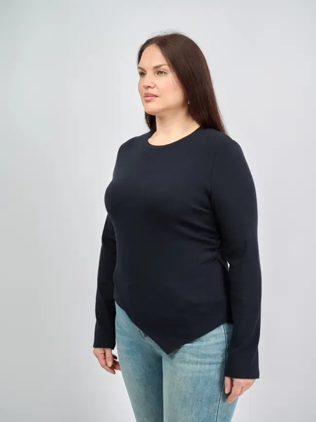 Лонгслив 25209 Размер 48-54 фото 24