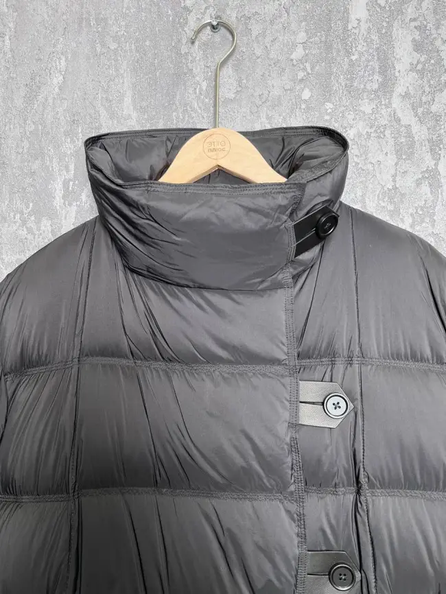 Полупальто пуховое 202416 Размер 50-56 фото 27