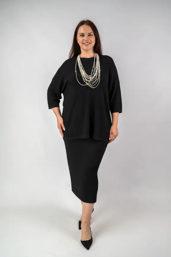 Джемпер ЭттоПлюс 1026 Размер 50-58 фото 29