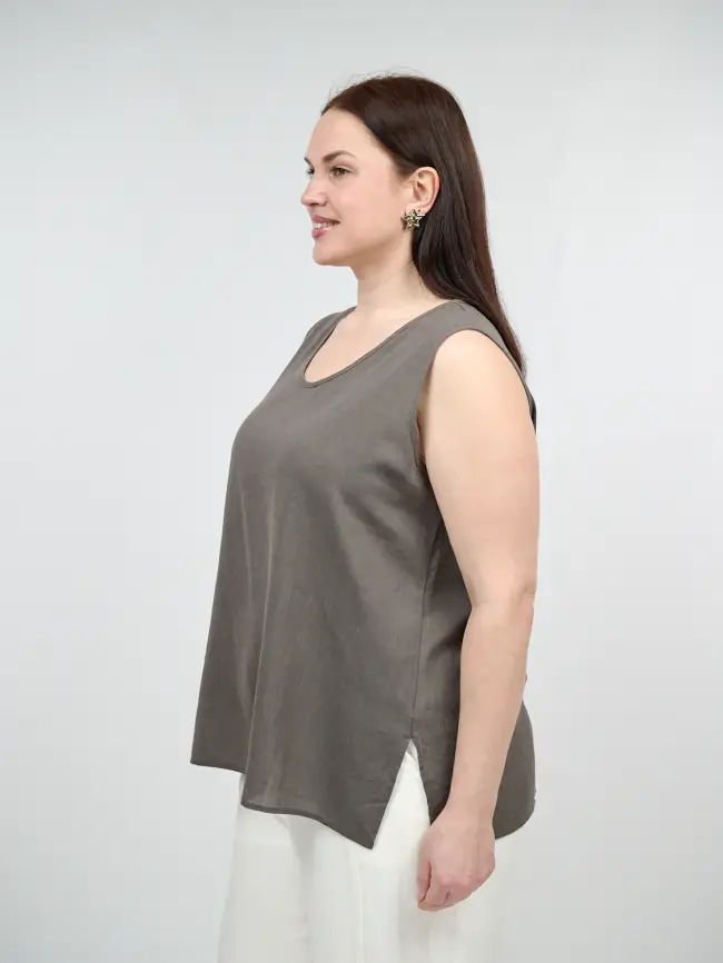 Топ лен 8061 Размеры 52-58 фото 19