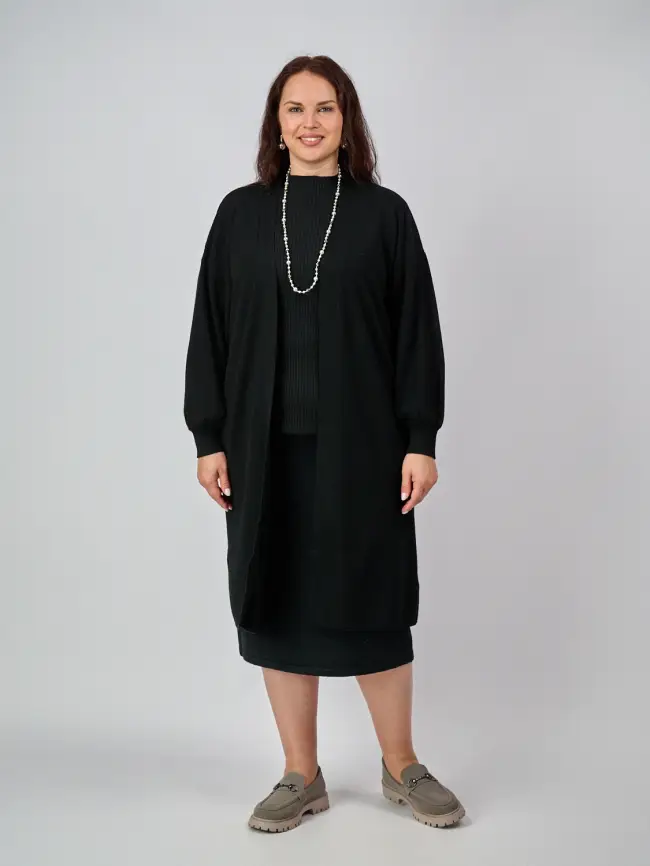 Кардиган ЭттоПлюс 1061 Размер 48-58 фото 4